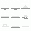 Different types of Beamships used by the plejarens.