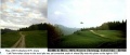 Comparison of Ober-Sadelegg in 2009 with Billy Meier's photo of Semjase's ship over Ober-Sadelegg on 8th March 1975.