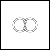 The solidarity symbol. The iconography is often associated with marriage and partnership.