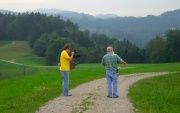 Billy during the filming of "The Silent Revolution of Truth" in 2007. [152]