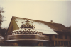 Quetzal's ship in front of the FIGU center on 22 October 1980.