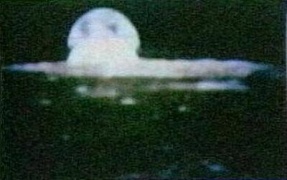 Heavily criticised. Two prehistoric Earth moons both now gone. Today's moon is the third. Taken by Billy during his Great Journey (see Contact Report 031).