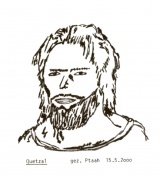 Quetzal drawn by Ptaah on 15th May 2000.