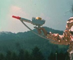 Another picture of Alena with Menara's laser weapon during Contact Report 078) on 6th July 1977.