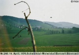 #248.[68] Dassault Mirage fighter jet, Swiss Air Force, making passes of Semjase's beamship, 26th April 1976.