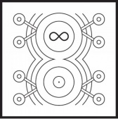 The connection compound (verbindung) symbol.