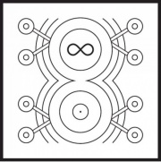 The connection compound (verbindung) symbol.